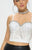 Rhinestone Fringe Bustier